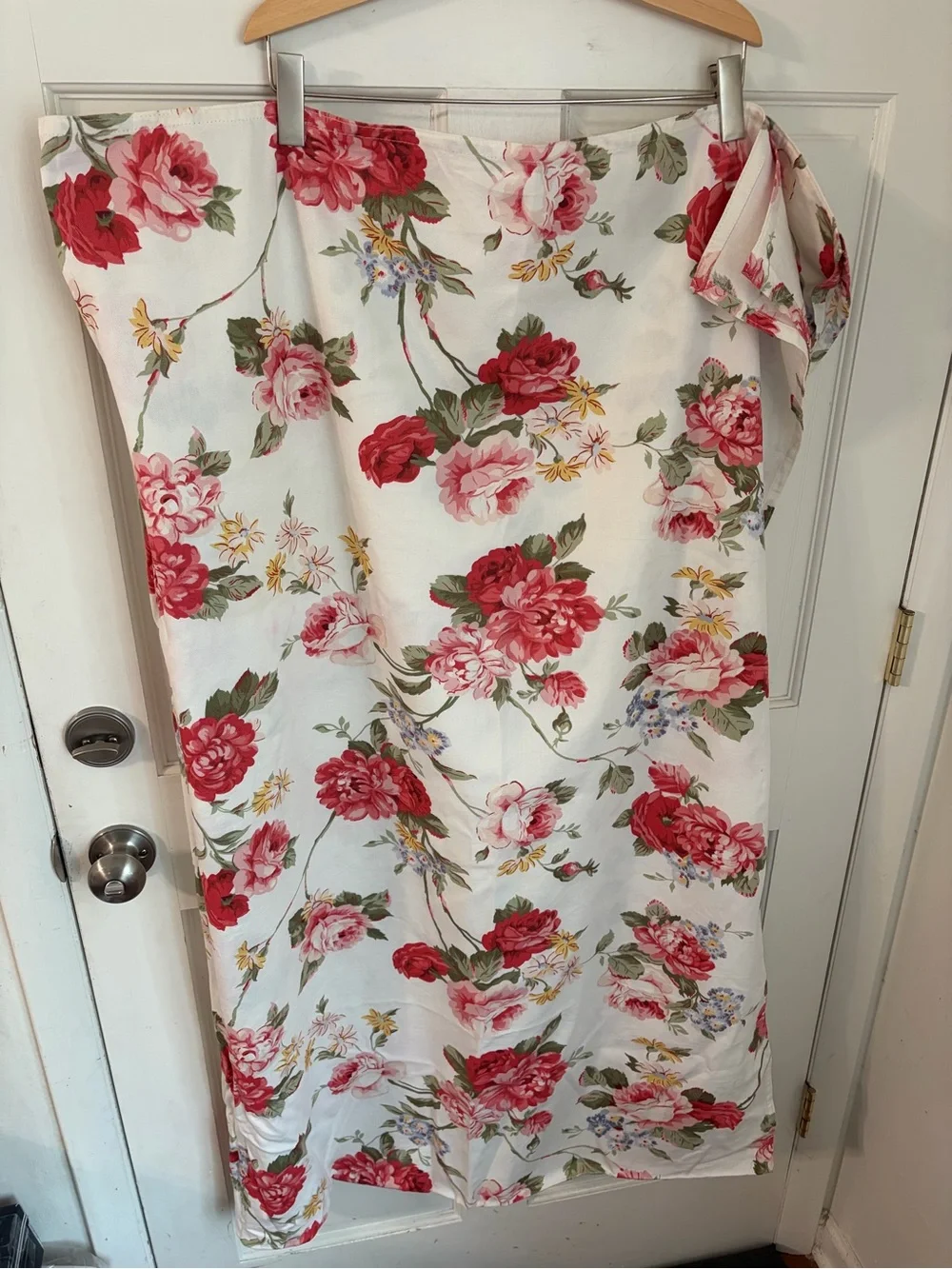 Ralph Lauren Danielle Floral Shabby Cottagecore Cotton Tablecloth 95”x61”